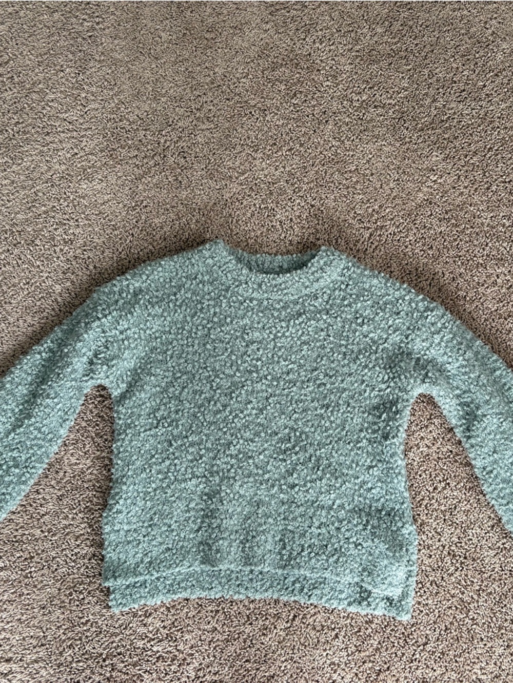 Cozy Mint Green Sweater